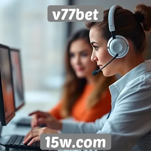 Suporte ao cliente no v77bet é eficaz e acessível