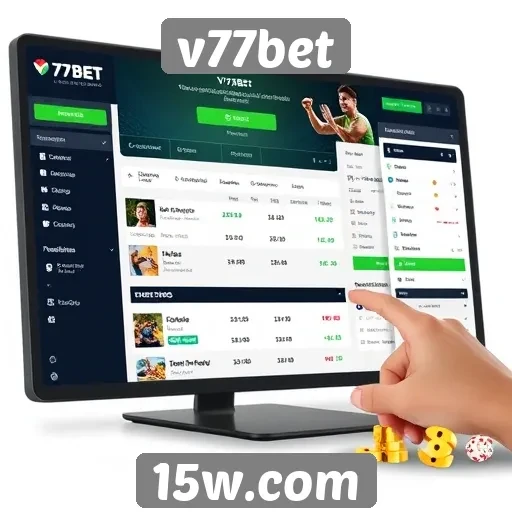 Interface amigável do v77bet melhora a experiência do usuário